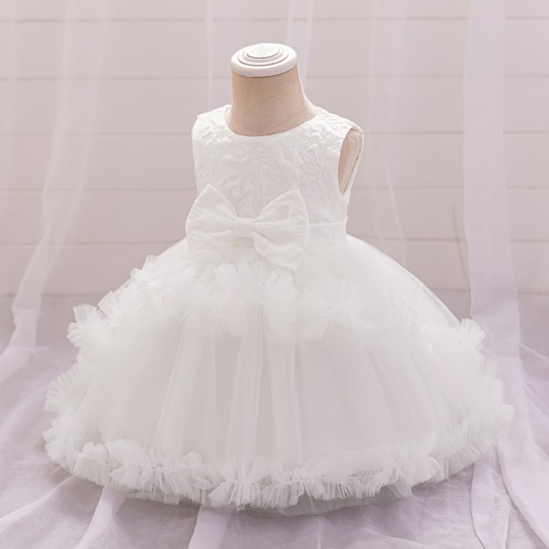 Nové cezhraničné detské šaty na predstavenie, čipkované princeznovské šaty na festival, neupravené šaty s gázovou sukňou, šaty pre jednoročné deti, šaty na predstavenie