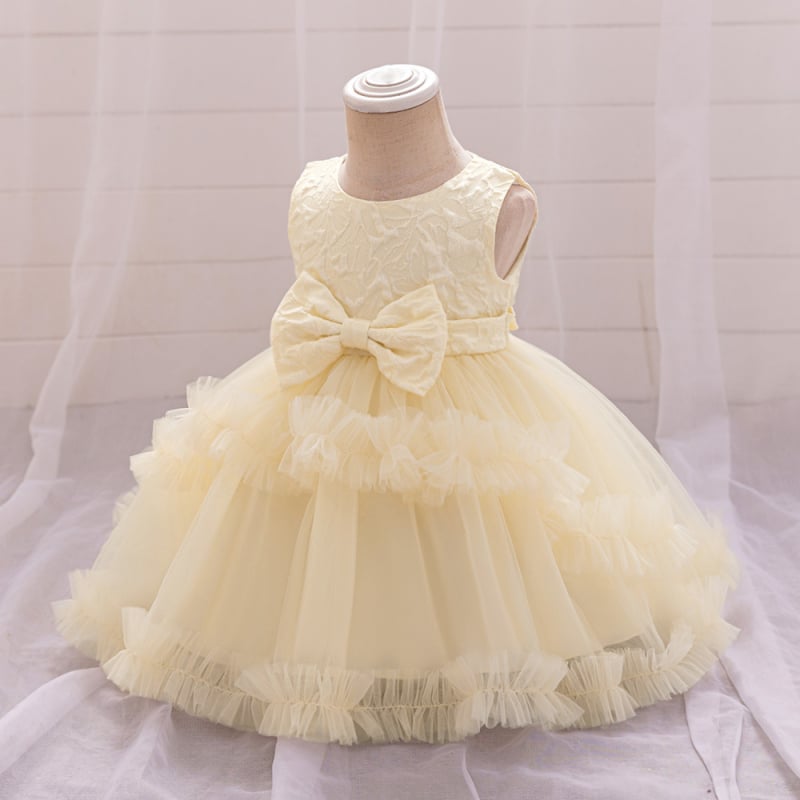 Nové cezhraničné detské šaty na predstavenie, čipkované princeznovské šaty na festival, neupravené šaty s gázovou sukňou, šaty pre jednoročné deti, šaty na predstavenie