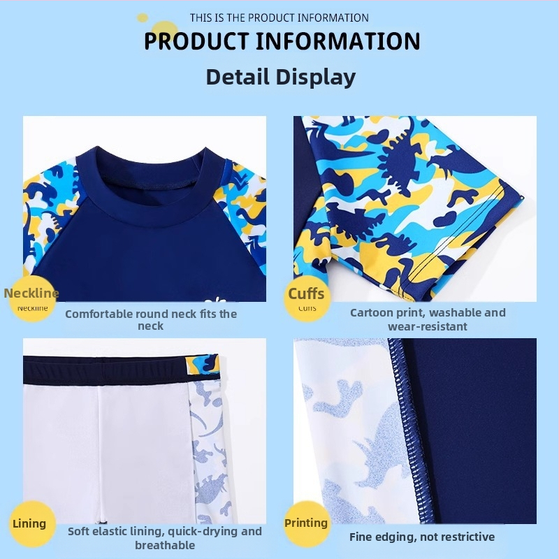 Detské plavky pre chlapcov, rozparok, veľké deti, tínedžerských chlapcov, letné plavky 2024, nové plavky, plavky