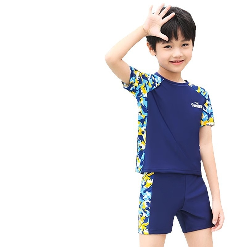 Laste ujumisriided poistele, suured lapsed, teismelised poisid, suvised ujumisriided 2024. aasta uued ujumisriided, ujumisriietus