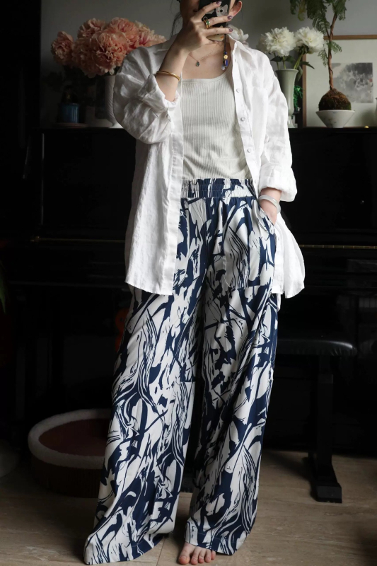 Luludarka, široké nohavice, rýchle, ležérne, farebné, športové, fitness, ľahké, s potlačou, priedušné, voľné