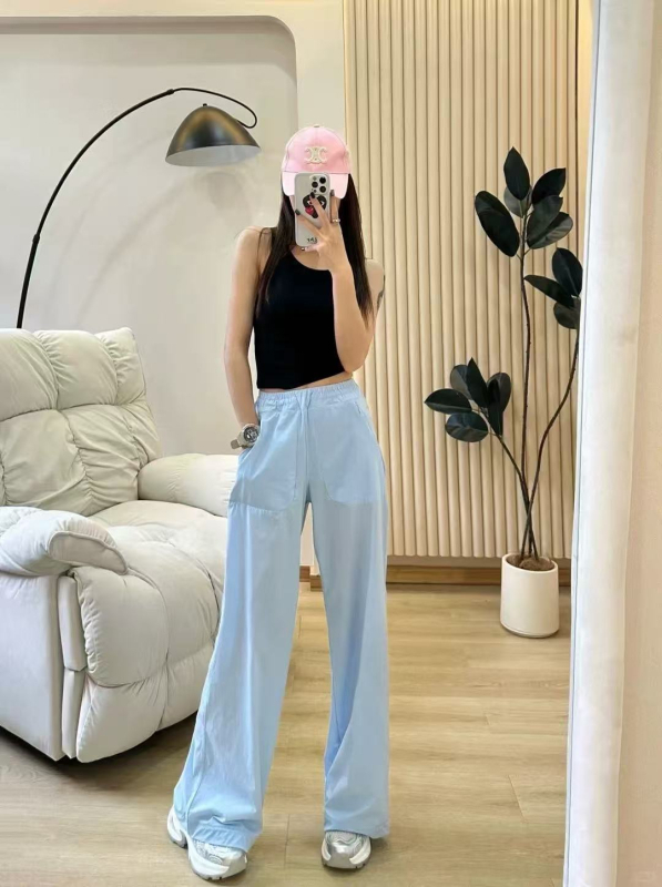 Luludarka, široké nohavice, rýchle, ležérne, farebné, športové, fitness, ľahké, s potlačou, priedušné, voľné