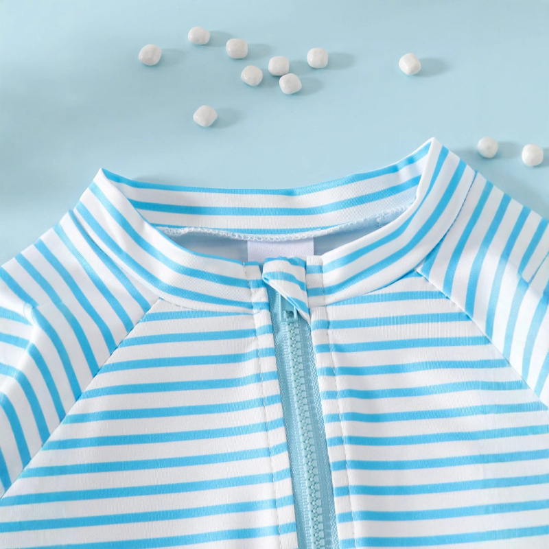 Pārrobežu ārējās tirdzniecības zīdaiņu ātri žūstošs peldkostīma kombinezons-cepure, divdaļīgs komplekts