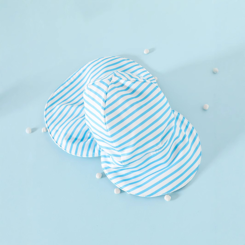 Pārrobežu ārējās tirdzniecības zīdaiņu ātri žūstošs peldkostīma kombinezons-cepure, divdaļīgs komplekts