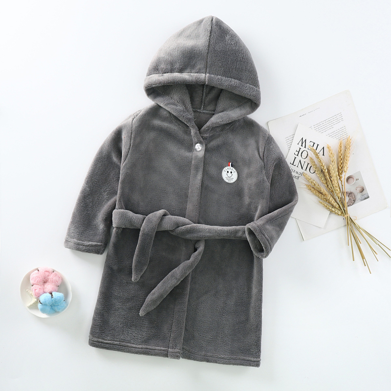 Laste öösärk flanellbeebipoiss paksendatud tüdrukute korallfliisist pidžaamad sügis- ja talvehooaja hommikumantel