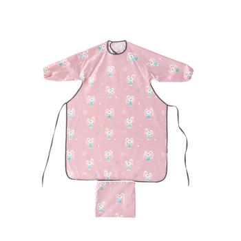 Blw Eating Artifact Baby Anti-Dirty Water All-In-One Bib Pad Трапезен стол Маса Бебешка престилка с дълъг ръкав Независимо хранене