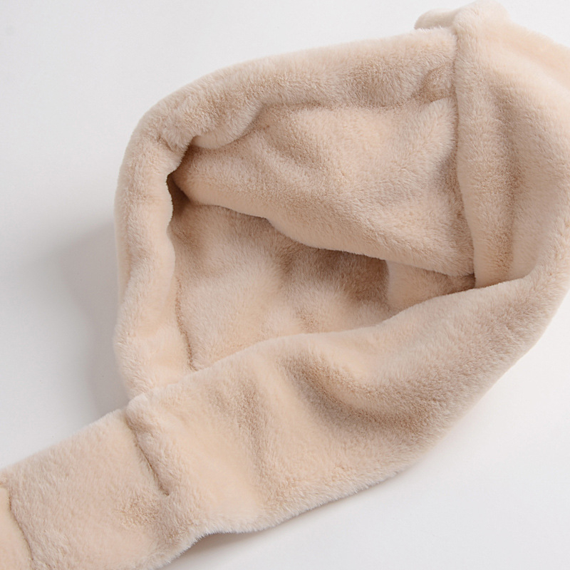 Dječja kapa i šal Jednodijelni set od dva dijela za dječake i djevojčice Slatka zimska plišana kapa za bebe