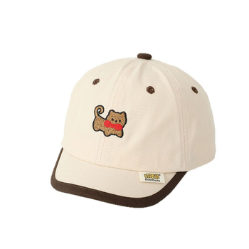 Aranyos kis rövid karimájú baba baseballsapka divatos hímzés rajzfilm gyerek sapka tide kalap 1-3 éves korig nagykereskedelem
