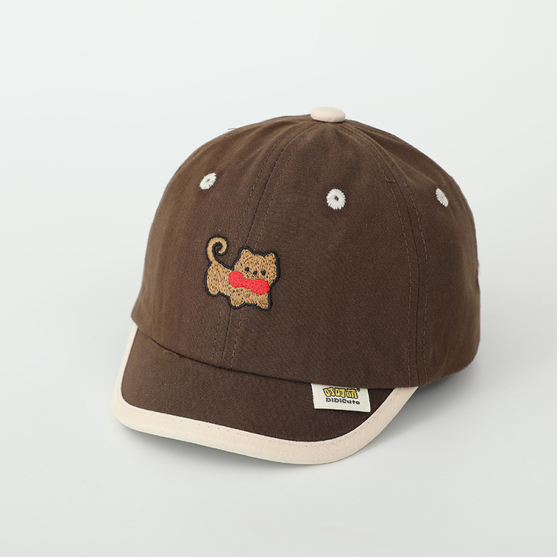 Aranyos kis rövid karimájú baba baseballsapka divatos hímzés rajzfilm gyerek sapka tide kalap 1-3 éves korig nagykereskedelem