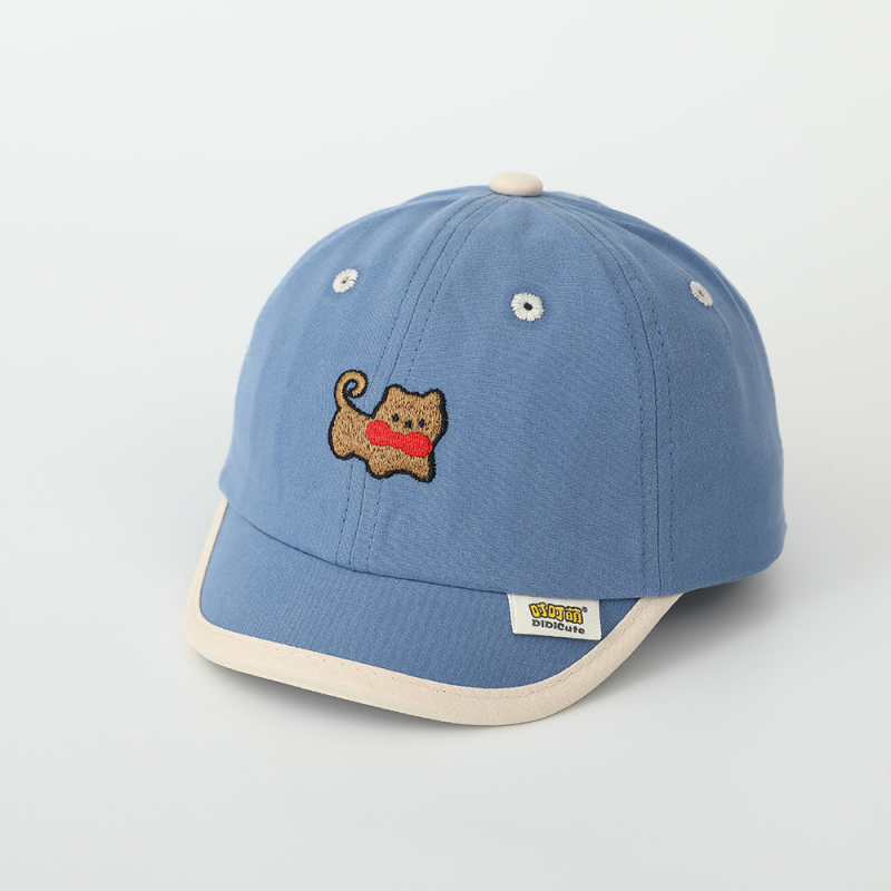 Aranyos kis rövid karimájú baba baseballsapka divatos hímzés rajzfilm gyerek sapka tide kalap 1-3 éves korig nagykereskedelem