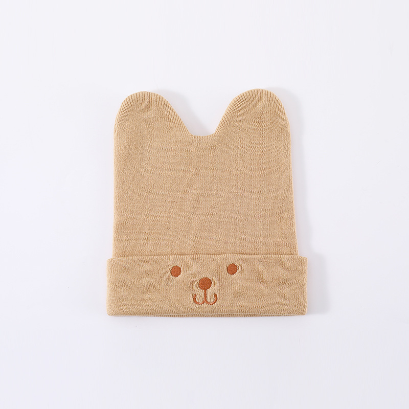 Dél-Koreai Boomer baba sapka tavaszi és őszi unisex újszülött pamut sapka magzati sapka kötött baba sapka ősz és tél