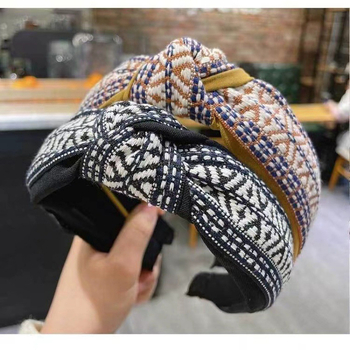 Maža kvapni tarpvalstybinė vėjo juosta, moteriška korėjietiška retro plačiabrylė galvos juosta, plaukų segtukai, rudens ir žiemos „Joker“ užsienio prekybos papuošalai, didmeninė prekyba