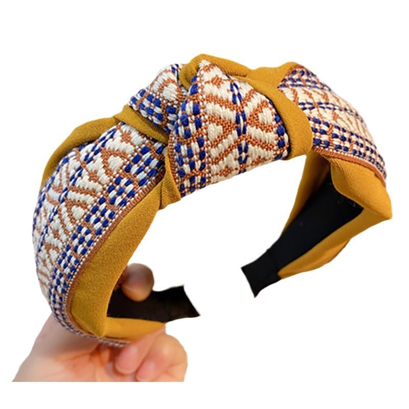 Maža kvapni tarpvalstybinė vėjo juosta, moteriška korėjietiška retro plačiabrylė galvos juosta, plaukų segtukai, rudens ir žiemos „Joker“ užsienio prekybos papuošalai, didmeninė prekyba