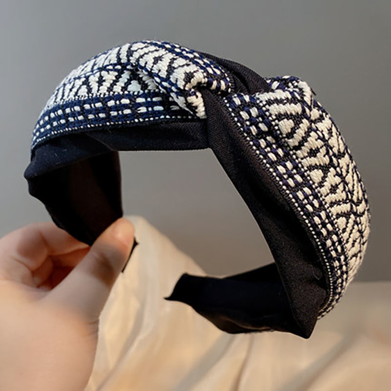 Maža kvapni tarpvalstybinė vėjo juosta, moteriška korėjietiška retro plačiabrylė galvos juosta, plaukų segtukai, rudens ir žiemos „Joker“ užsienio prekybos papuošalai, didmeninė prekyba