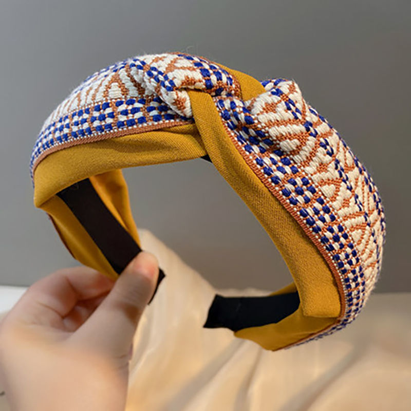 Maža kvapni tarpvalstybinė vėjo juosta, moteriška korėjietiška retro plačiabrylė galvos juosta, plaukų segtukai, rudens ir žiemos „Joker“ užsienio prekybos papuošalai, didmeninė prekyba