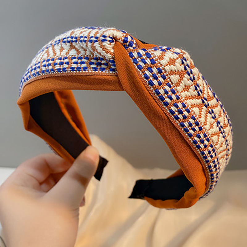 Maža kvapni tarpvalstybinė vėjo juosta, moteriška korėjietiška retro plačiabrylė galvos juosta, plaukų segtukai, rudens ir žiemos „Joker“ užsienio prekybos papuošalai, didmeninė prekyba