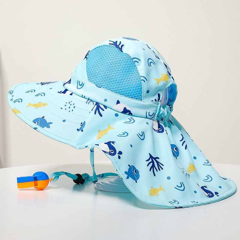 Novi dječji šešir za sunce, vanjski šešir za sunce, zaštita od sunca, dječji šešir za sunce, zaštita od sunca, UV zaštita, veliki obod, prozračni