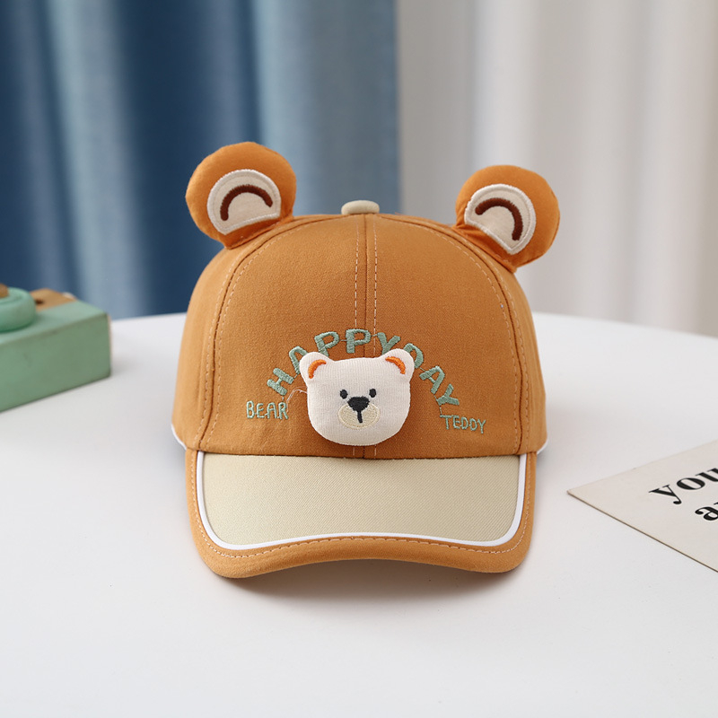 Dječja šilterica s crtićem za male životinje, proljetno/ljetno, jesenska, za bejzbol, vanjska zaštita od sunca, dječji šešir za sunce