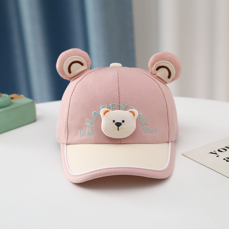 Dječja šilterica s crtićem za male životinje, proljetno/ljetno, jesenska, za bejzbol, vanjska zaštita od sunca, dječji šešir za sunce