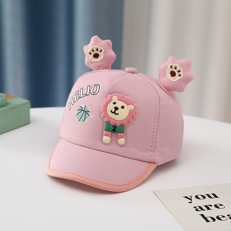 Dječja šilterica s crtićem za male životinje, proljetno/ljetno, jesenska, za bejzbol, vanjska zaštita od sunca, dječji šešir za sunce