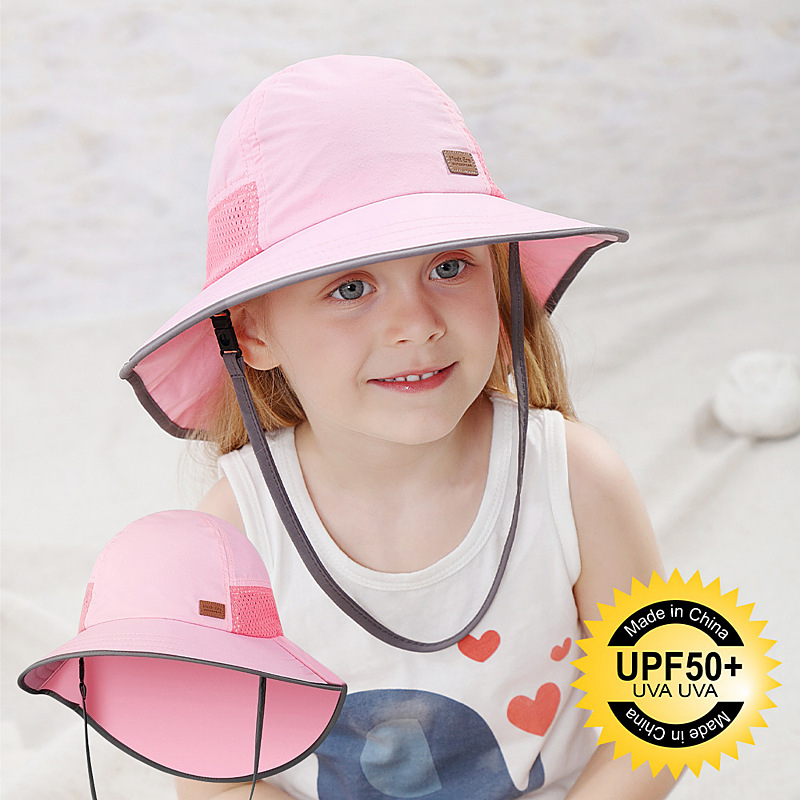 Παιδικό Καλοκαιρινό Καπέλο Ηλίου για Μωρό, Καπέλο Ηλίου, Λεπτό Καπέλο Ηλίου για Αγόρια και Κορίτσια, Καπέλο Ψαρά με Μεγάλο Γείσο