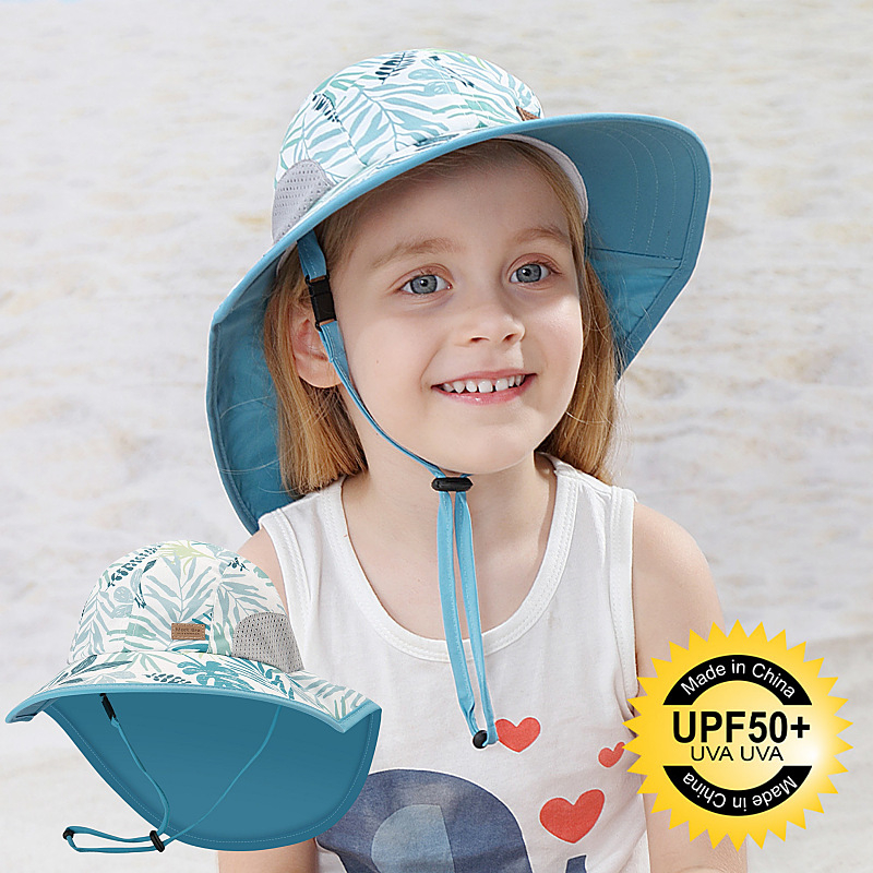 Παιδικό Καλοκαιρινό Καπέλο Ηλίου για Μωρό, Καπέλο Ηλίου, Λεπτό Καπέλο Ηλίου για Αγόρια και Κορίτσια, Καπέλο Ψαρά με Μεγάλο Γείσο