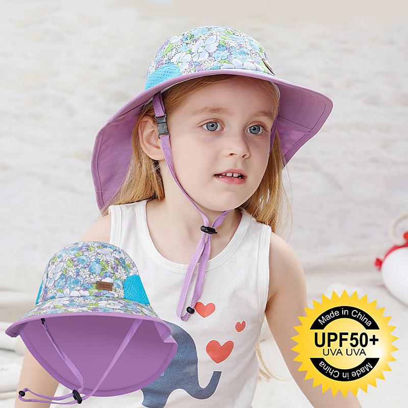 Παιδικό Καλοκαιρινό Καπέλο Ηλίου για Μωρό, Καπέλο Ηλίου, Λεπτό Καπέλο Ηλίου για Αγόρια και Κορίτσια, Καπέλο Ψαρά με Μεγάλο Γείσο
