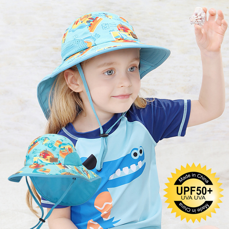 Παιδικό Καλοκαιρινό Καπέλο Ηλίου για Μωρό, Καπέλο Ηλίου, Λεπτό Καπέλο Ηλίου για Αγόρια και Κορίτσια, Καπέλο Ψαρά με Μεγάλο Γείσο
