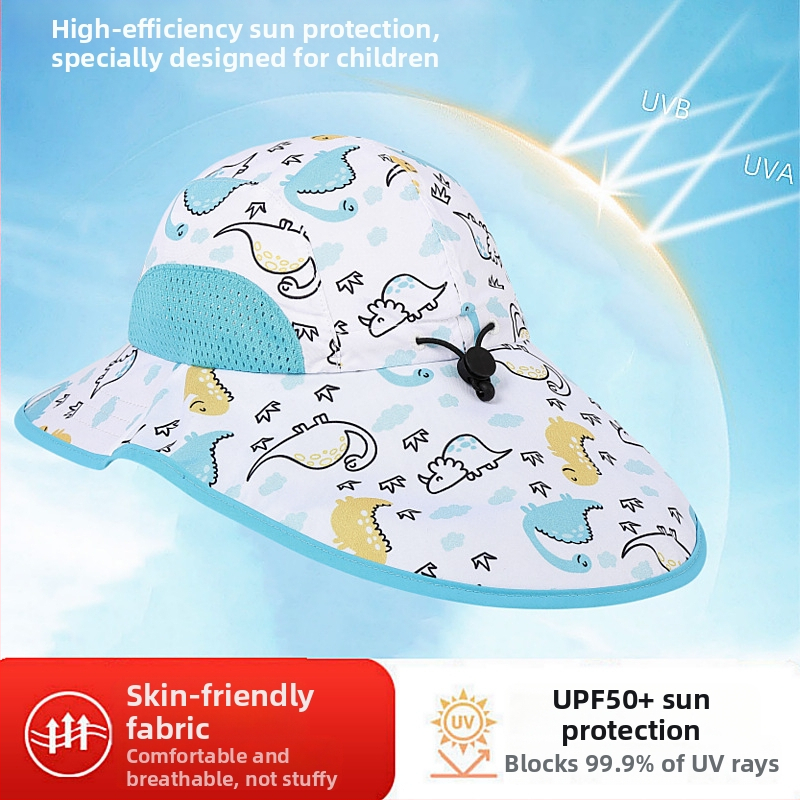 Παιδικό Καλοκαιρινό Καπέλο Ηλίου για Μωρό, Καπέλο Ηλίου, Λεπτό Καπέλο Ηλίου για Αγόρια και Κορίτσια, Καπέλο Ψαρά με Μεγάλο Γείσο