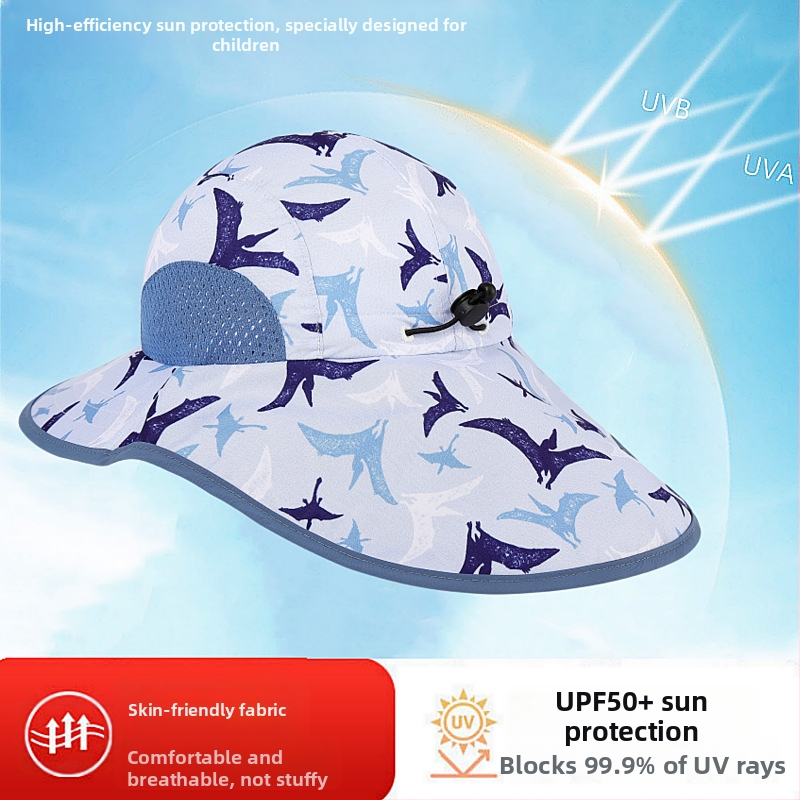 Παιδικό Καλοκαιρινό Καπέλο Ηλίου για Μωρό, Καπέλο Ηλίου, Λεπτό Καπέλο Ηλίου για Αγόρια και Κορίτσια, Καπέλο Ψαρά με Μεγάλο Γείσο