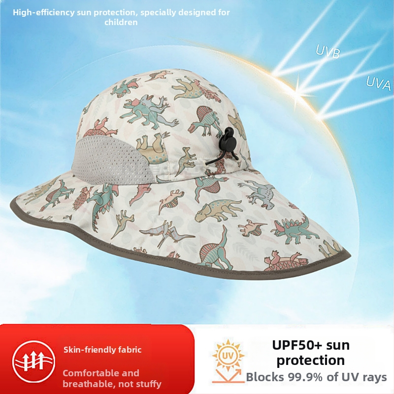 Παιδικό Καλοκαιρινό Καπέλο Ηλίου για Μωρό, Καπέλο Ηλίου, Λεπτό Καπέλο Ηλίου για Αγόρια και Κορίτσια, Καπέλο Ψαρά με Μεγάλο Γείσο