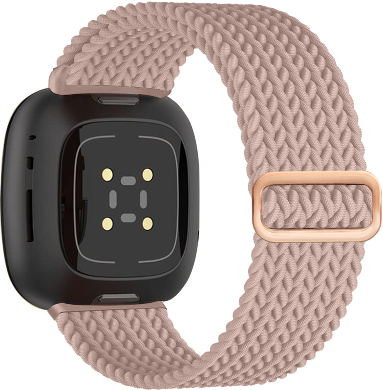 Tinka „Fitbit Versa3/4“ išmaniojo laikrodžio dirželiui „Sense Phoebe“, pakeičiamam apyrankės dirželiui, elastingam nailono dirželiui.