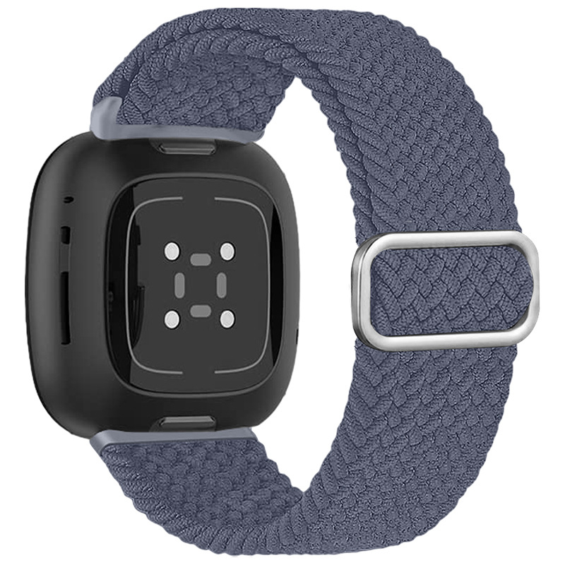 Tinka „Fitbit Versa3/4“ išmaniojo laikrodžio dirželiui „Sense Phoebe“, pakeičiamam apyrankės dirželiui, elastingam nailono dirželiui.