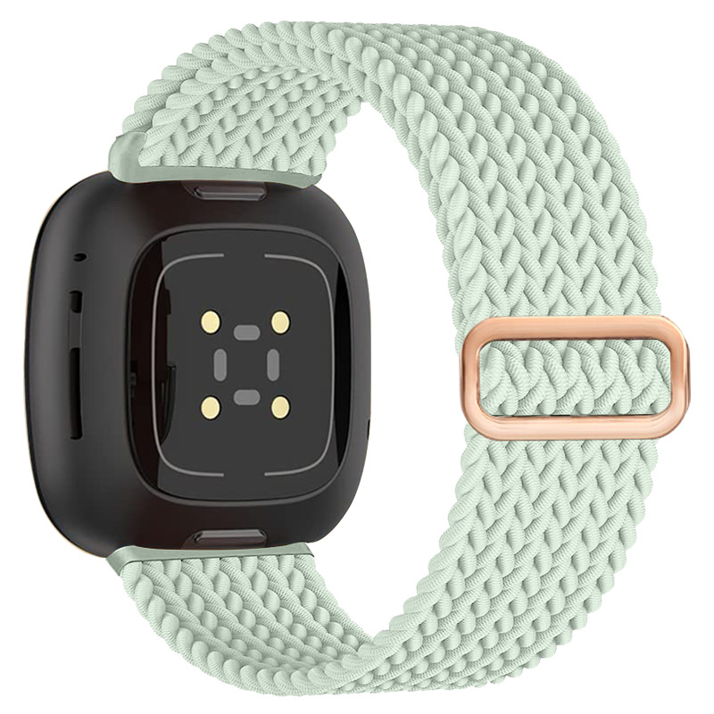 Tinka „Fitbit Versa3/4“ išmaniojo laikrodžio dirželiui „Sense Phoebe“, pakeičiamam apyrankės dirželiui, elastingam nailono dirželiui.