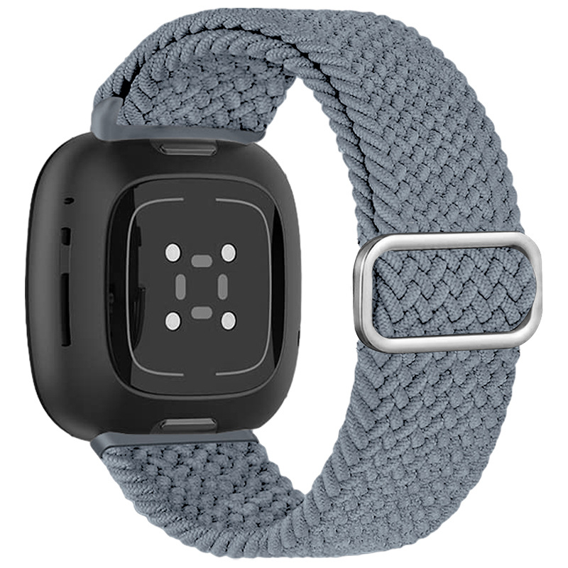 Tinka „Fitbit Versa3/4“ išmaniojo laikrodžio dirželiui „Sense Phoebe“, pakeičiamam apyrankės dirželiui, elastingam nailono dirželiui.