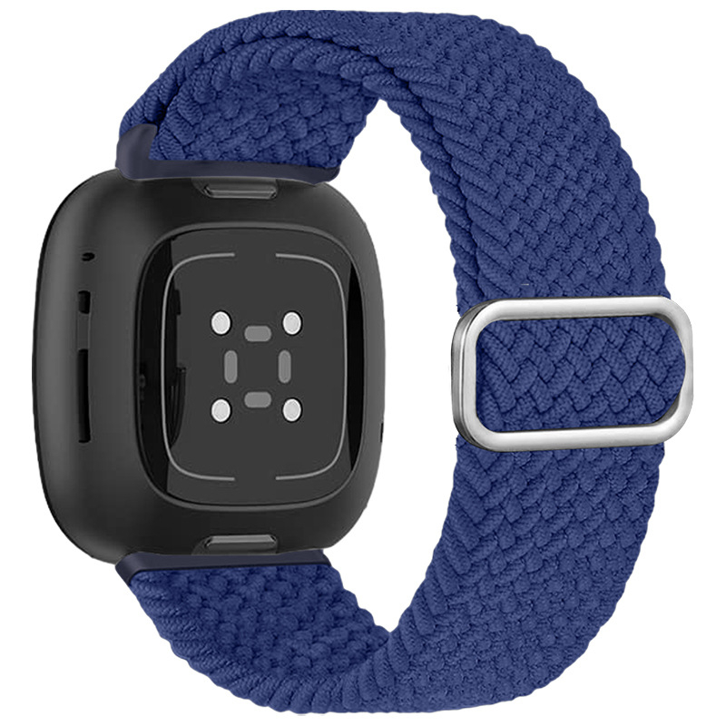 Tinka „Fitbit Versa3/4“ išmaniojo laikrodžio dirželiui „Sense Phoebe“, pakeičiamam apyrankės dirželiui, elastingam nailono dirželiui.