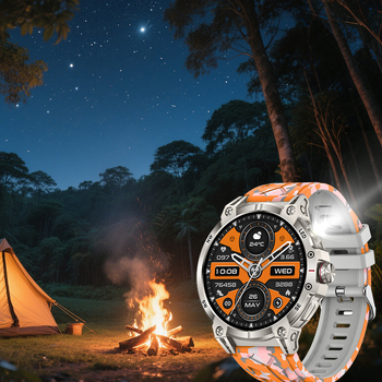 CrossBorder Kc89 Smart Watch Pulse Right Compass Fan Fan Smart Budík Bluetooth Call Watch Outdoor Sports Watch