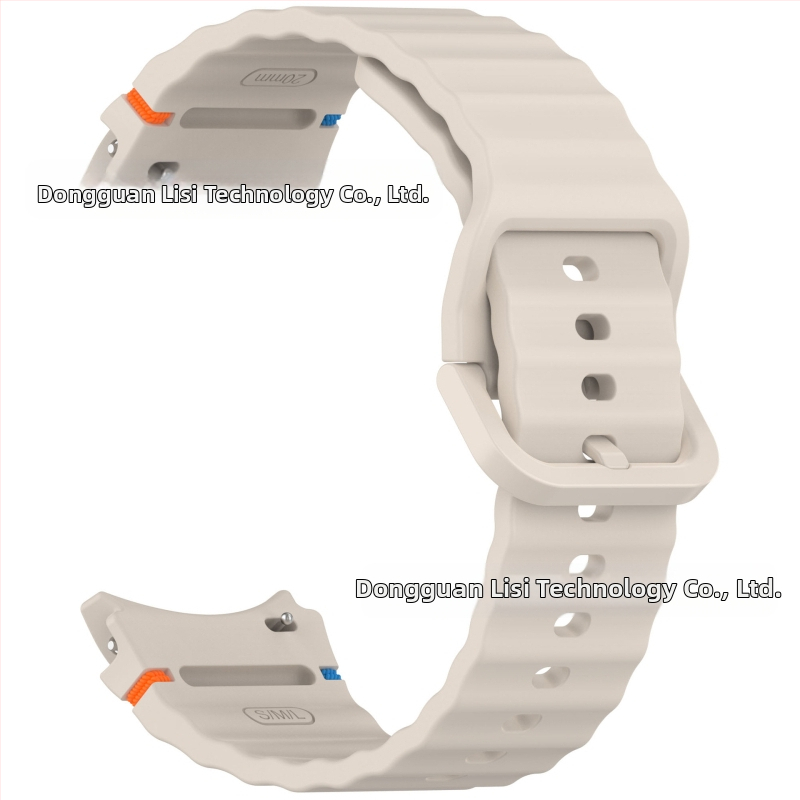 „Lisizawa“ tinka „Samsung Galaxy Watch 7 Wavy Line Strap“ – „Watchfe/456“ silikoniniam dirželiui.