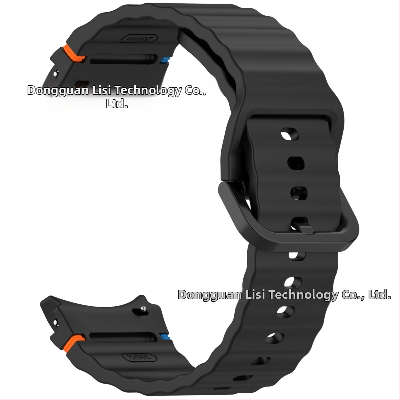 „Lisizawa“ tinka „Samsung Galaxy Watch 7 Wavy Line Strap“ – „Watchfe/456“ silikoniniam dirželiui.