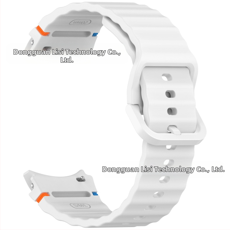 „Lisizawa“ tinka „Samsung Galaxy Watch 7 Wavy Line Strap“ – „Watchfe/456“ silikoniniam dirželiui.