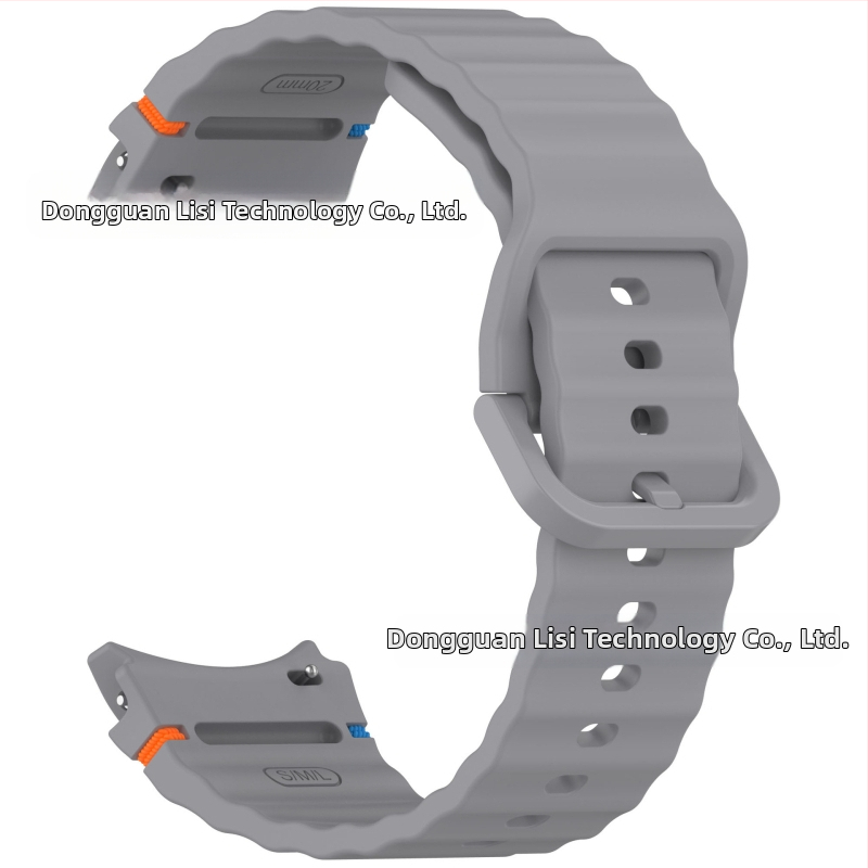 „Lisizawa“ tinka „Samsung Galaxy Watch 7 Wavy Line Strap“ – „Watchfe/456“ silikoniniam dirželiui.