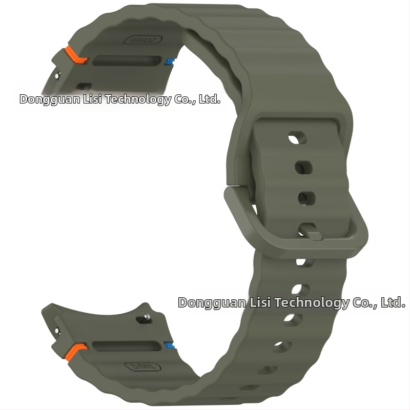 „Lisizawa“ tinka „Samsung Galaxy Watch 7 Wavy Line Strap“ – „Watchfe/456“ silikoniniam dirželiui.