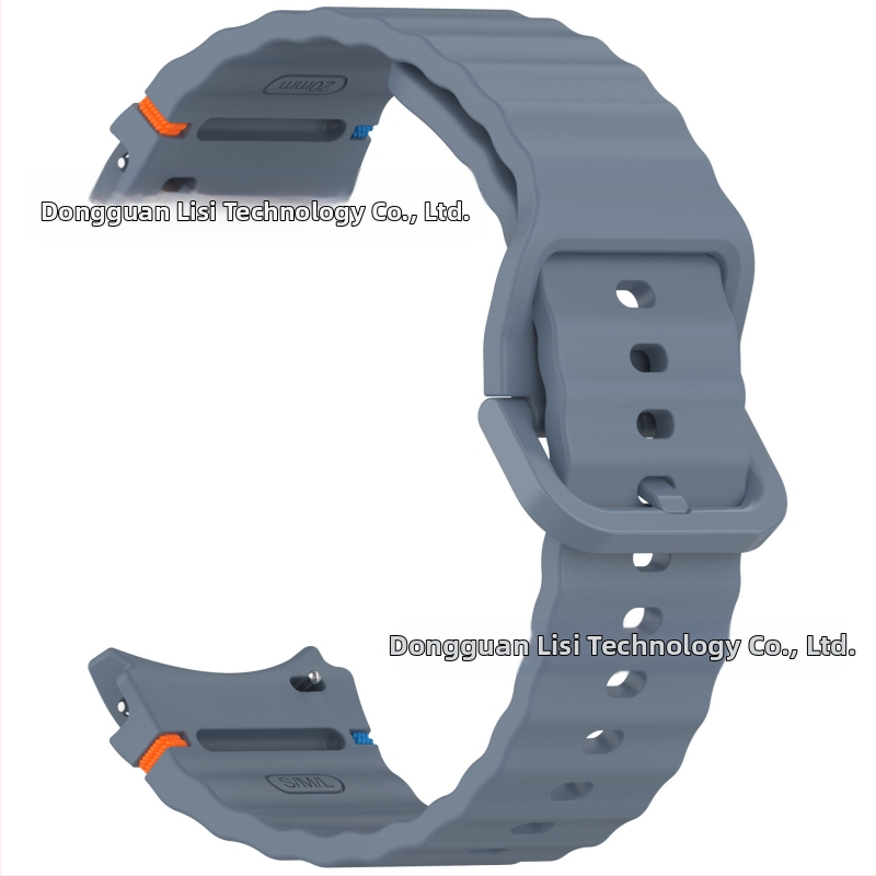 „Lisizawa“ tinka „Samsung Galaxy Watch 7 Wavy Line Strap“ – „Watchfe/456“ silikoniniam dirželiui.