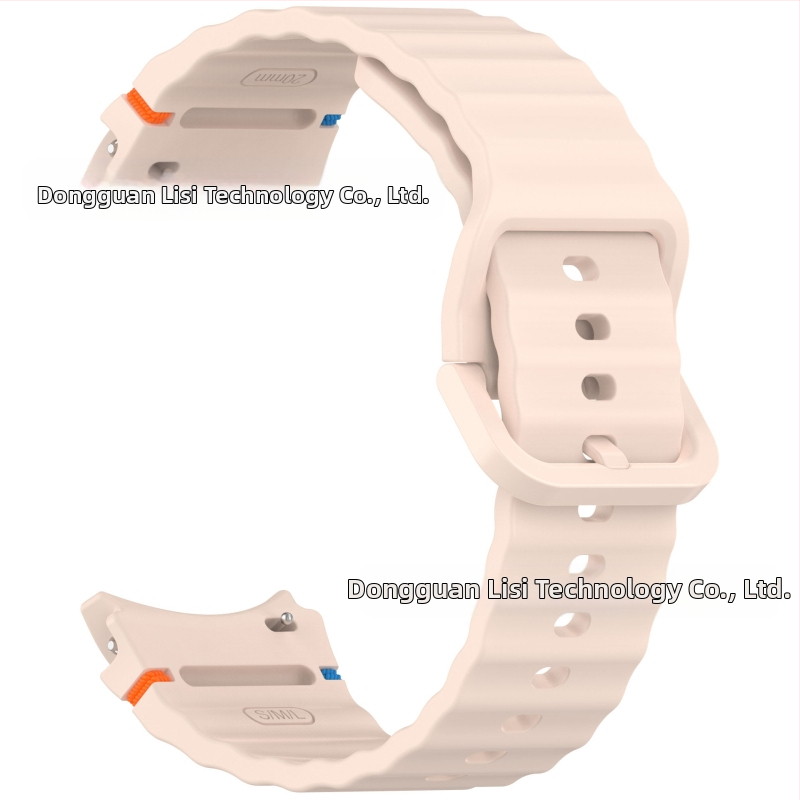 „Lisizawa“ tinka „Samsung Galaxy Watch 7 Wavy Line Strap“ – „Watchfe/456“ silikoniniam dirželiui.