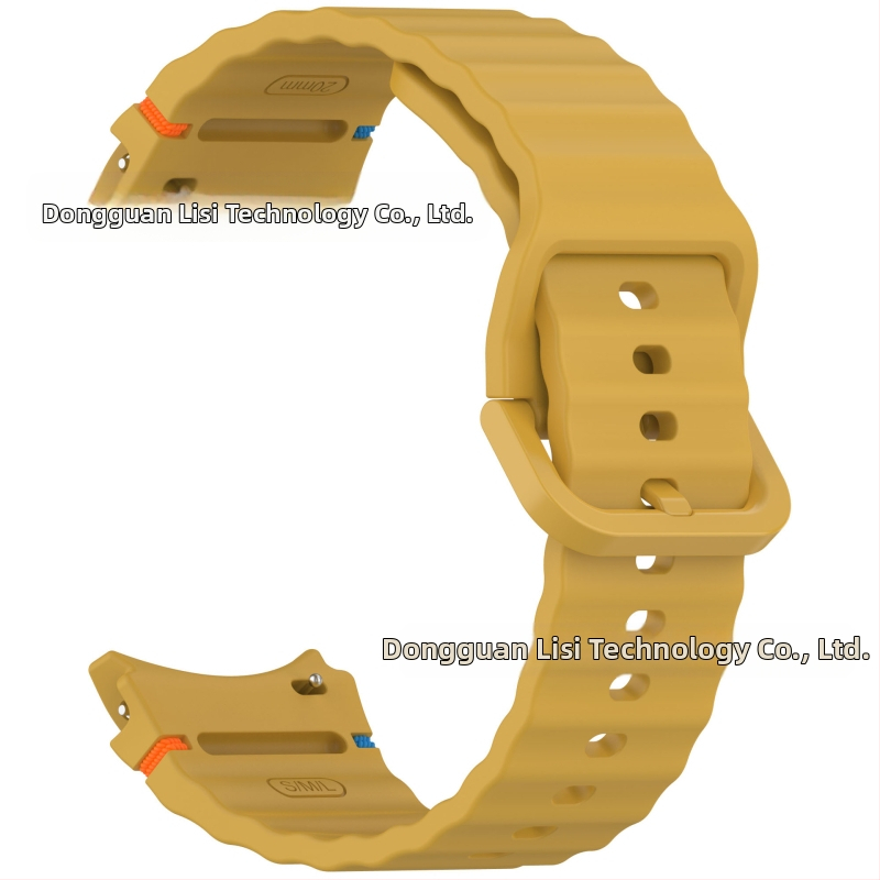 „Lisizawa“ tinka „Samsung Galaxy Watch 7 Wavy Line Strap“ – „Watchfe/456“ silikoniniam dirželiui.