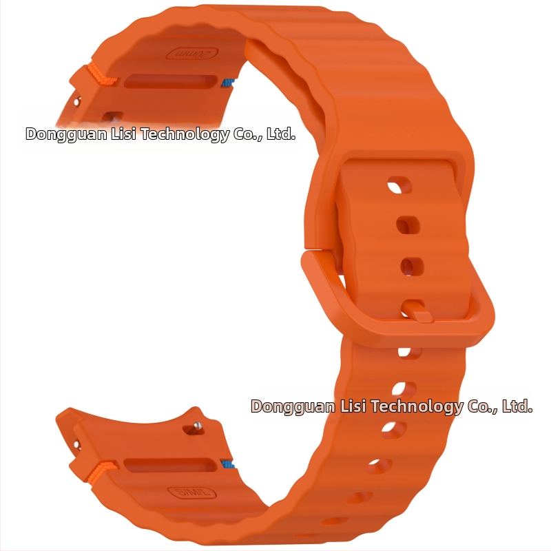 „Lisizawa“ tinka „Samsung Galaxy Watch 7 Wavy Line Strap“ – „Watchfe/456“ silikoniniam dirželiui.