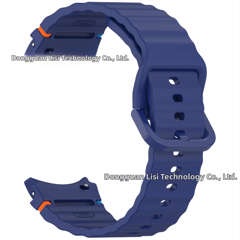 „Lisizawa“ tinka „Samsung Galaxy Watch 7 Wavy Line Strap“ – „Watchfe/456“ silikoniniam dirželiui.