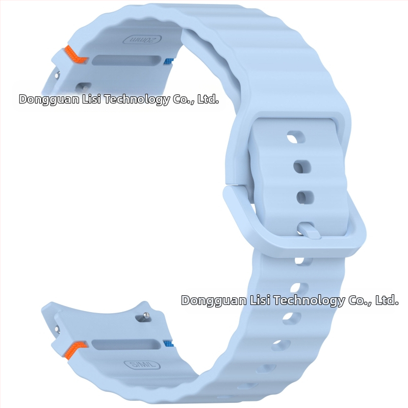 „Lisizawa“ tinka „Samsung Galaxy Watch 7 Wavy Line Strap“ – „Watchfe/456“ silikoniniam dirželiui.