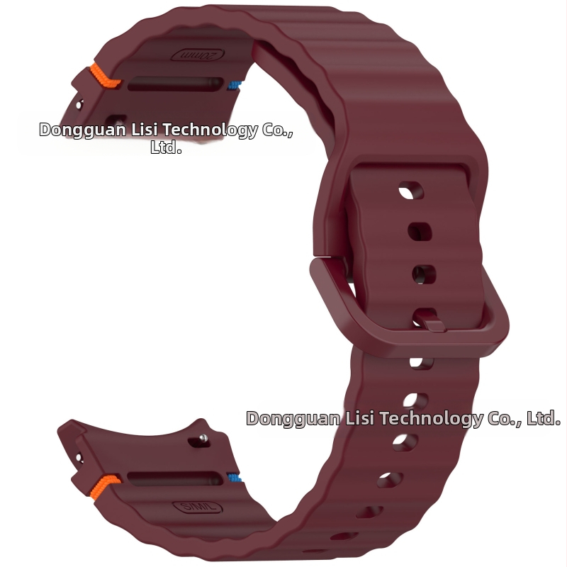 „Lisizawa“ tinka „Samsung Galaxy Watch 7 Wavy Line Strap“ – „Watchfe/456“ silikoniniam dirželiui.