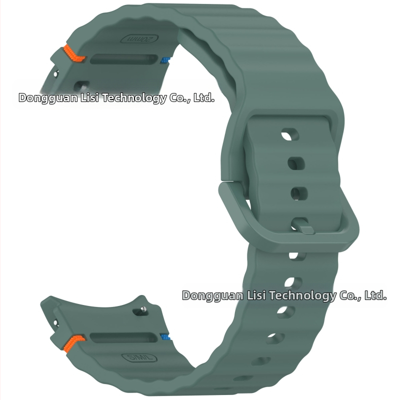 „Lisizawa“ tinka „Samsung Galaxy Watch 7 Wavy Line Strap“ – „Watchfe/456“ silikoniniam dirželiui.